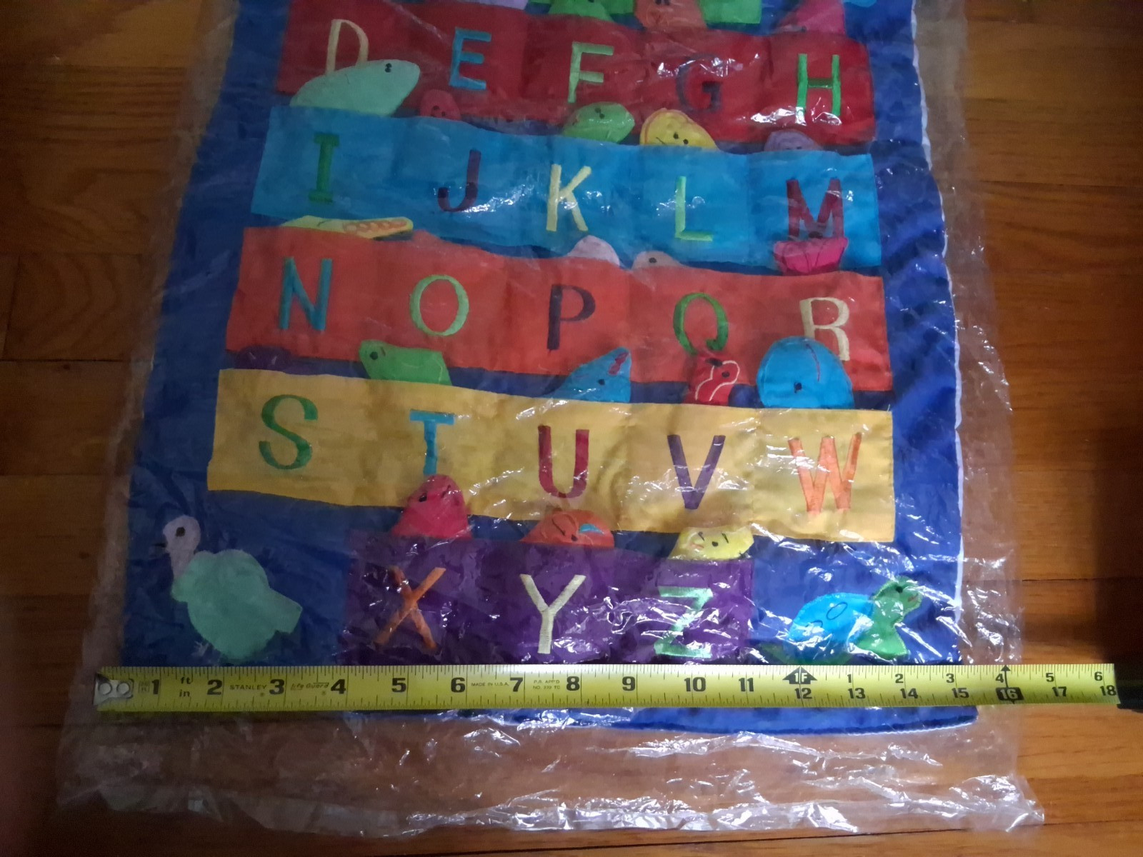 My First Animal Alphabet Interactive Educational School Toy Wall Hanging Alma’s