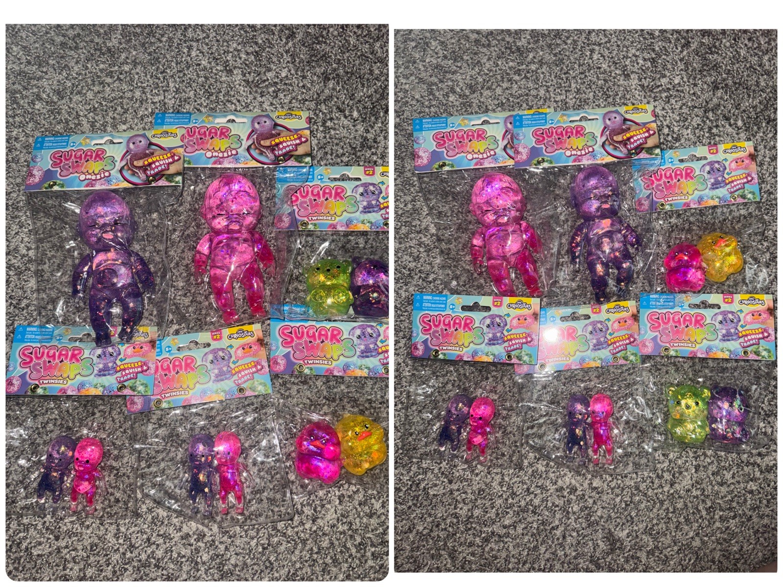 Sugar Swaps Babies/Ducks/bears & Twinsies Squishy Bundle ORB curiosities