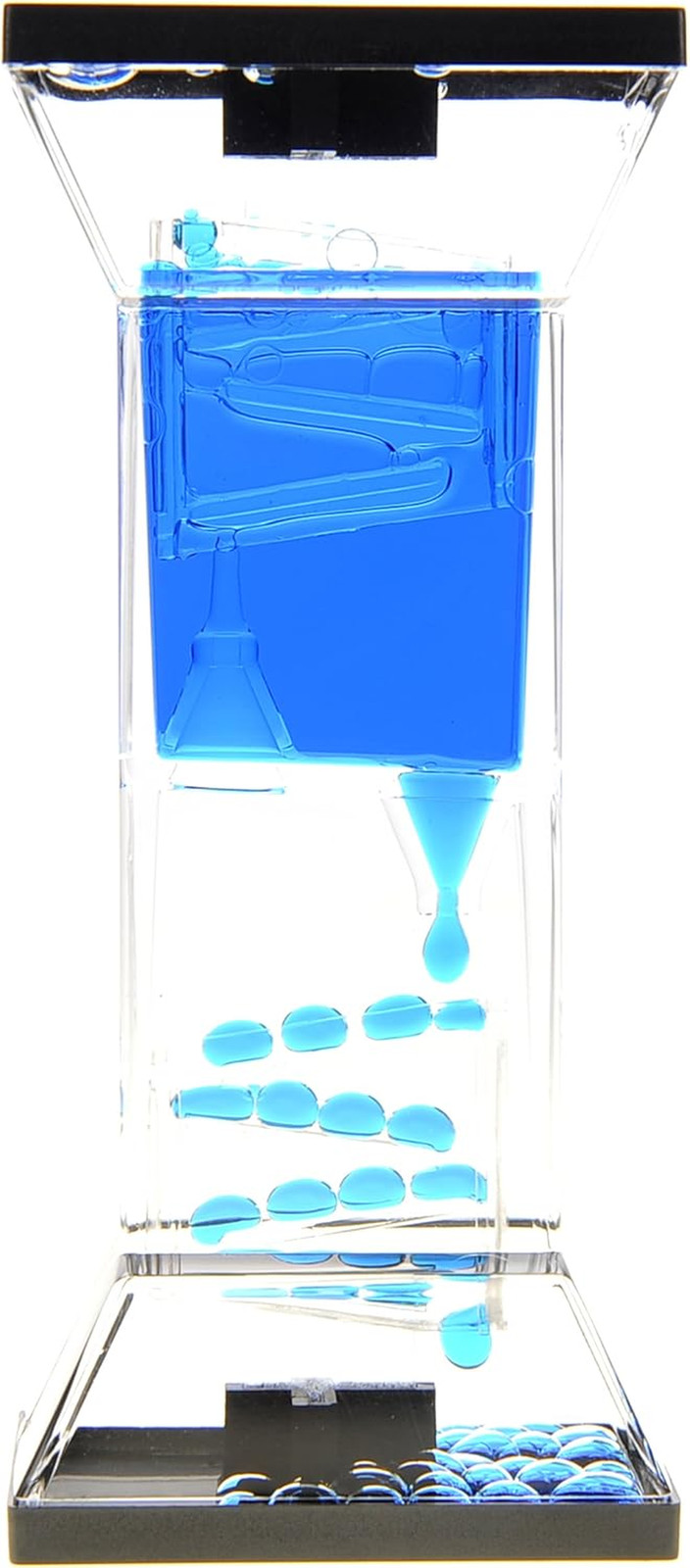 Liquid Motion Bubbler Sensory Toy Relaxing Desk Top Water Game Kids Adult