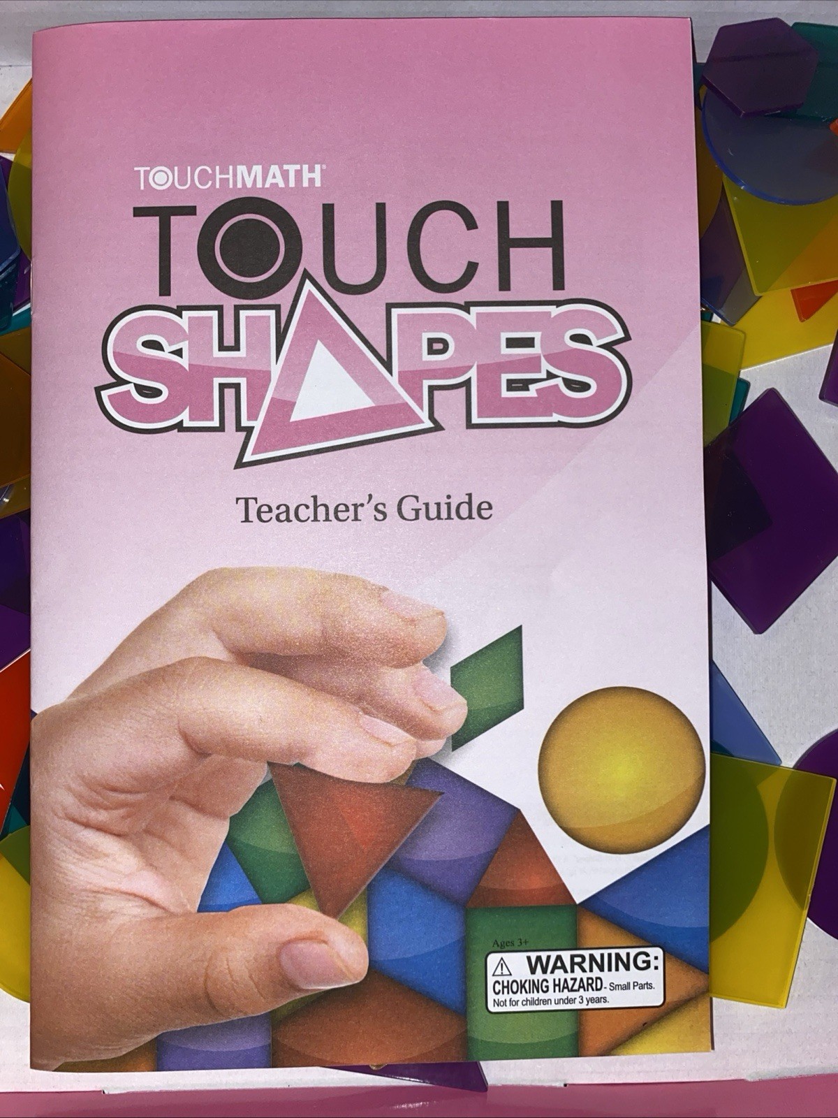 Touch Math Shapes Kit 106 Geometric Pieces+Manual Boxed Kit TM 1160