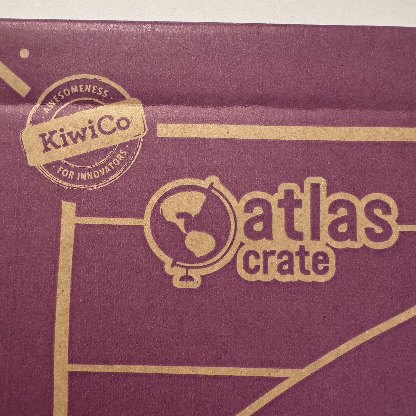 Kiwi Co Atlas Crate South Korea Janggu Drum New Sealed
