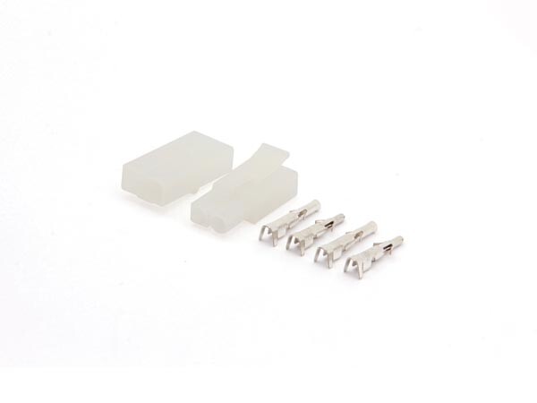 Whadda Velleman WTWCS1X2 ] Wire to Wire Connector Set 6.2 mm / 0.24″ 1 x 2 Poles