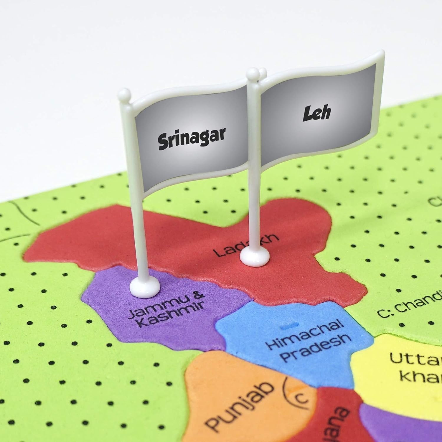 Mapology India with State Capitals – Educational Toy & Learning Aid