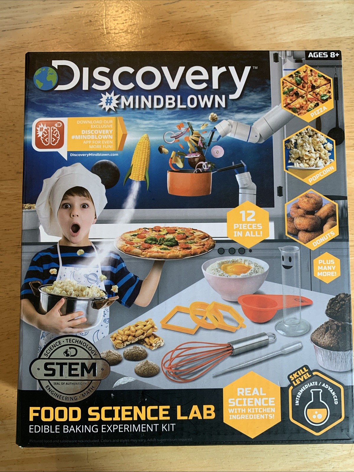 Discovery Mindblown STEM Food Science Lab Edible Baking Experiment Kit NIB
