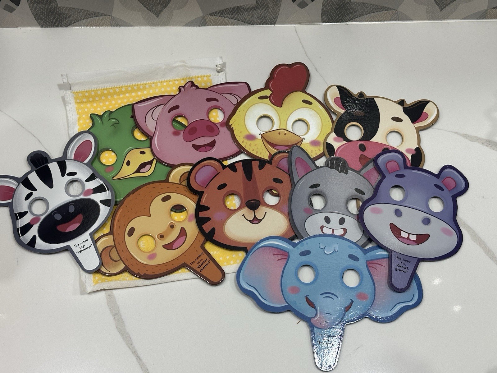 Storytelling Set for Toddlers Gift for 1-3 Year Old Boys & Girls Educational Toy