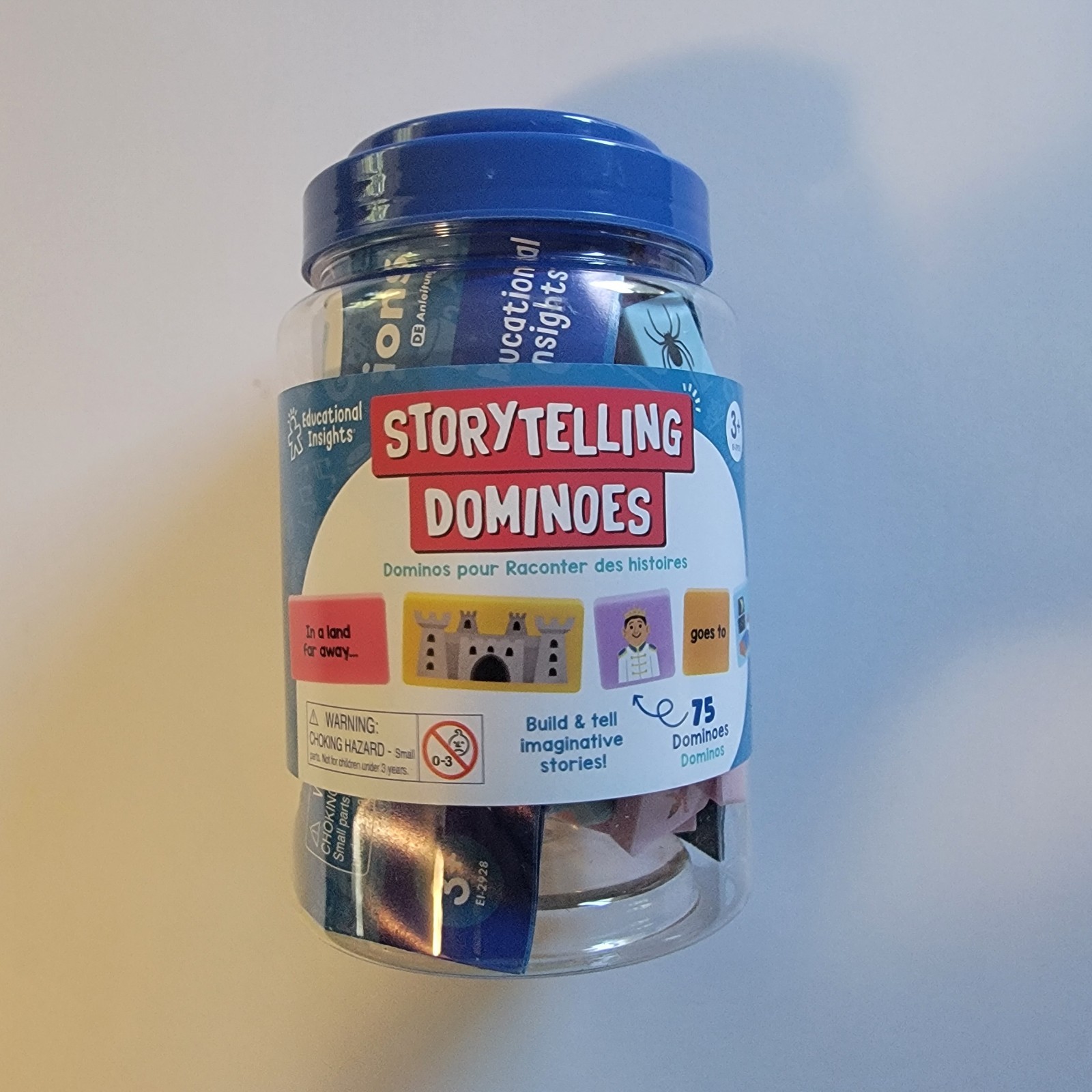 Educational Insights Sentence Building Dominoes 228 Words/Punctuations & More