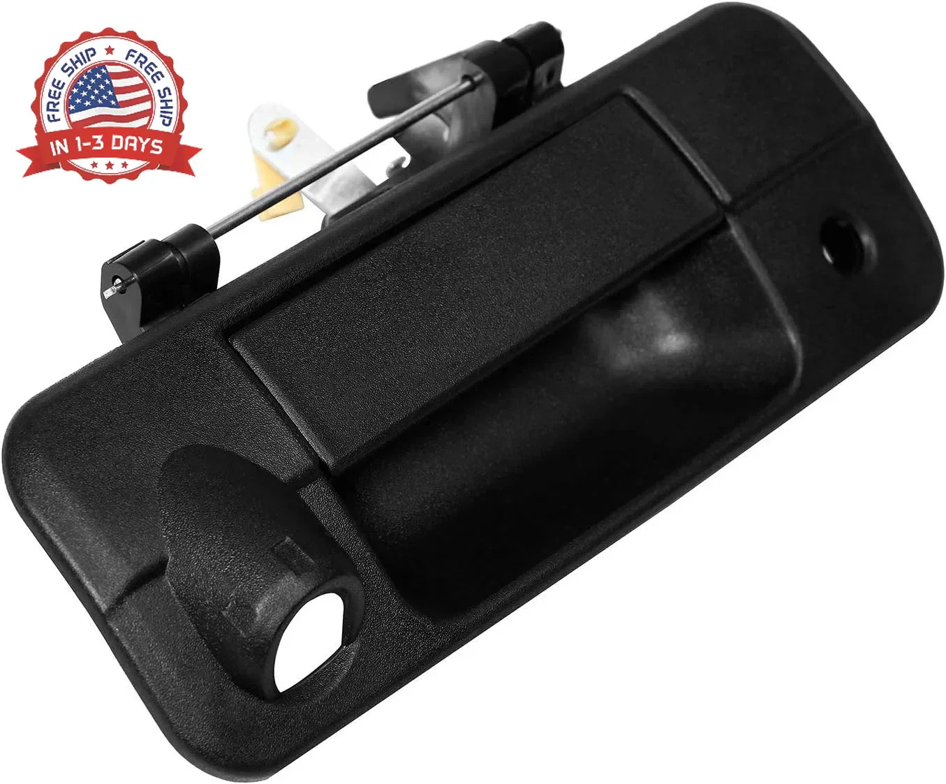 Gledewen Tailgate Handle Liftgate Latch Handle with Rear Camera Hole | for 2007-