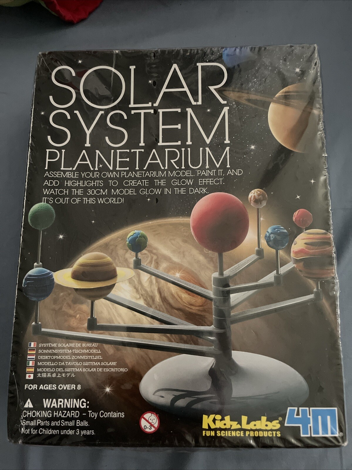Solar System Planetarium Model Kit Kidz Labs 4M Ages 8+ NEW Homeschool Science