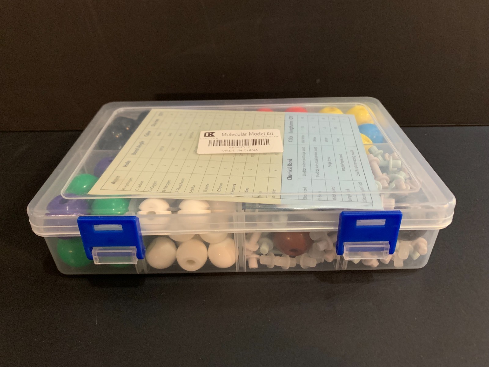 LINKTOR Molecular 240-Piece Model Kit – ATOM / Organic Chemistry Set – STEM