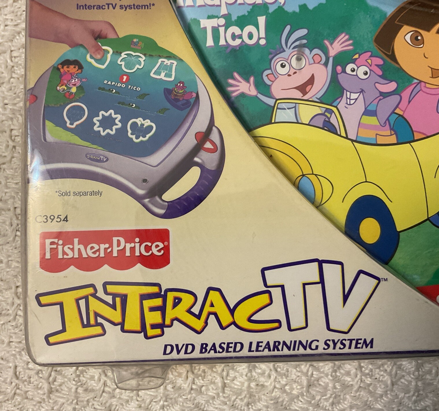 Fisher Price InteracTV DORA THE EXPLORER Rapido Tico! – C3954, BRAND NEW