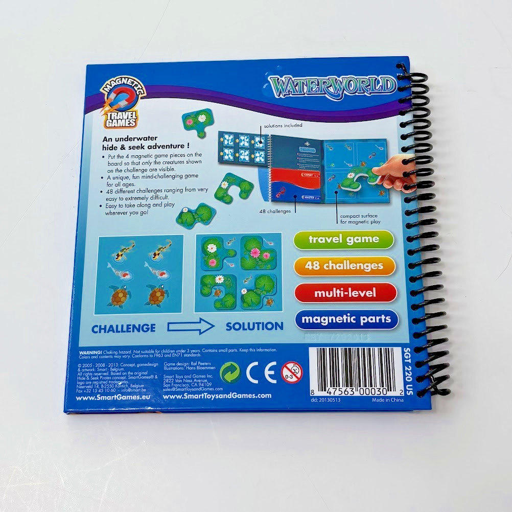 Retired editions Waterworld & Go Fish play/learn/FUN homeschool teachers kids