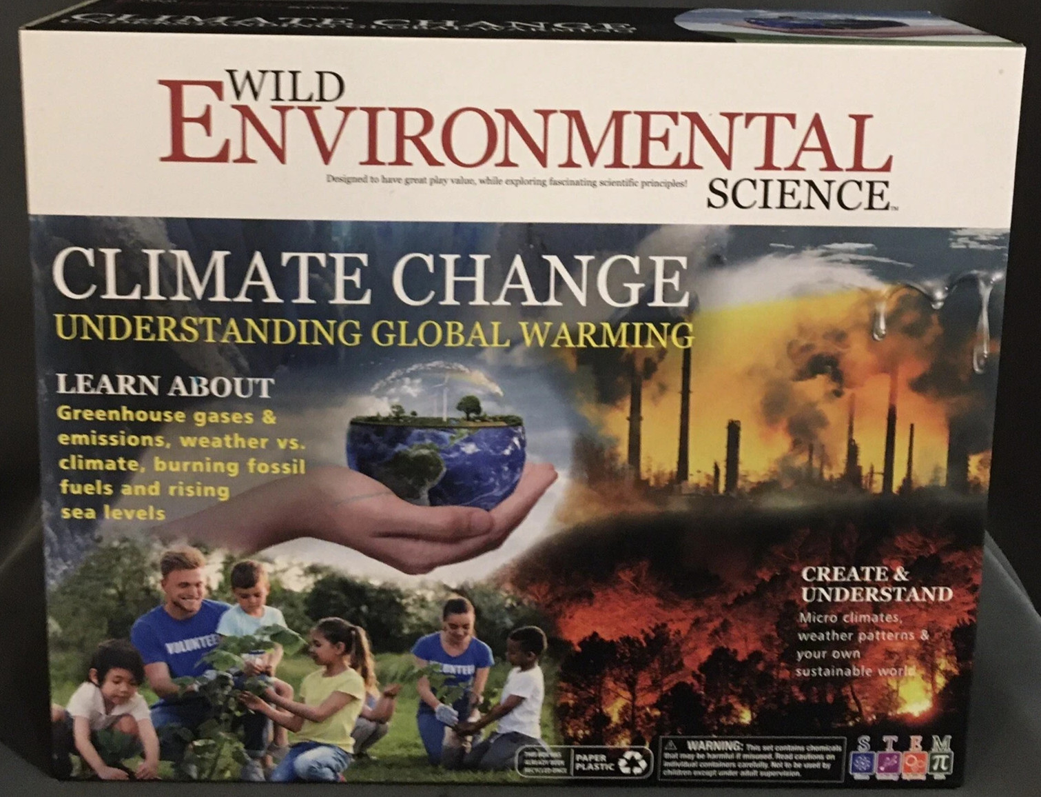 NEW Wild Environmental Science Climate Change Global Warming STEM Science Kit