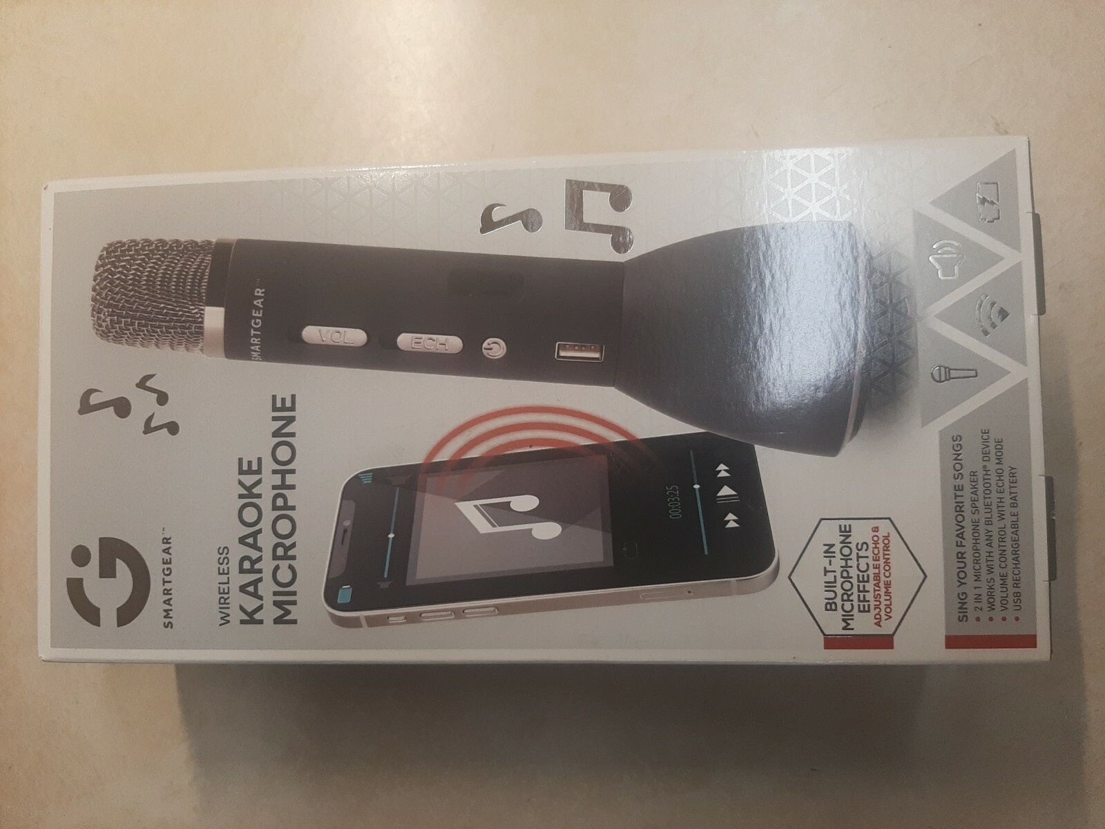 SmartGear Wireless Karaoke Microphone