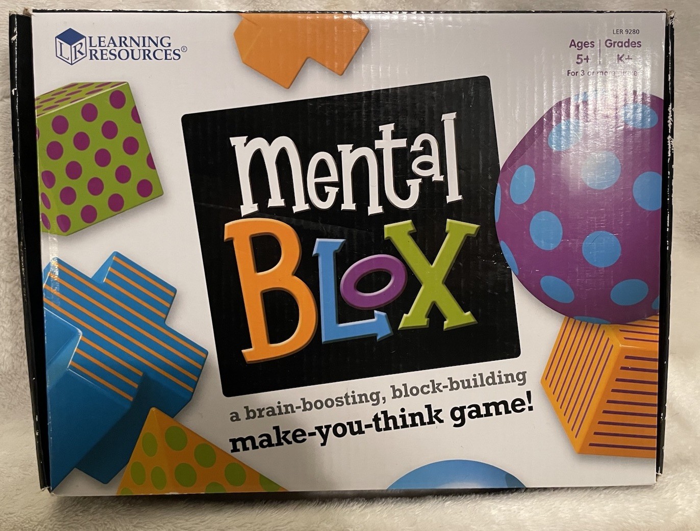 Learning Resources – MENTAL BLOX Critical Thinking Set 3-D Puzzle Game complete