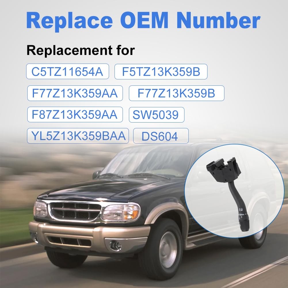 JDMON Turn Signal Switch Compatible with Ford Explorer/Ranger 1995-1998 Mazda
