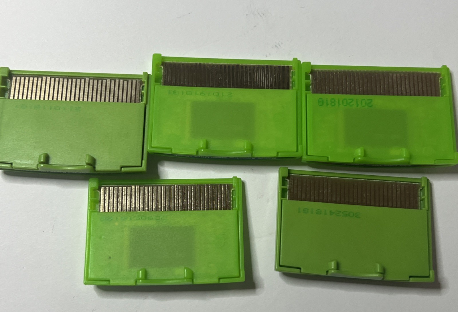 Lot of 5 Leap Frog LeapPad Learning Games Mr Pencil Dora Pet Pals Cars Fairies