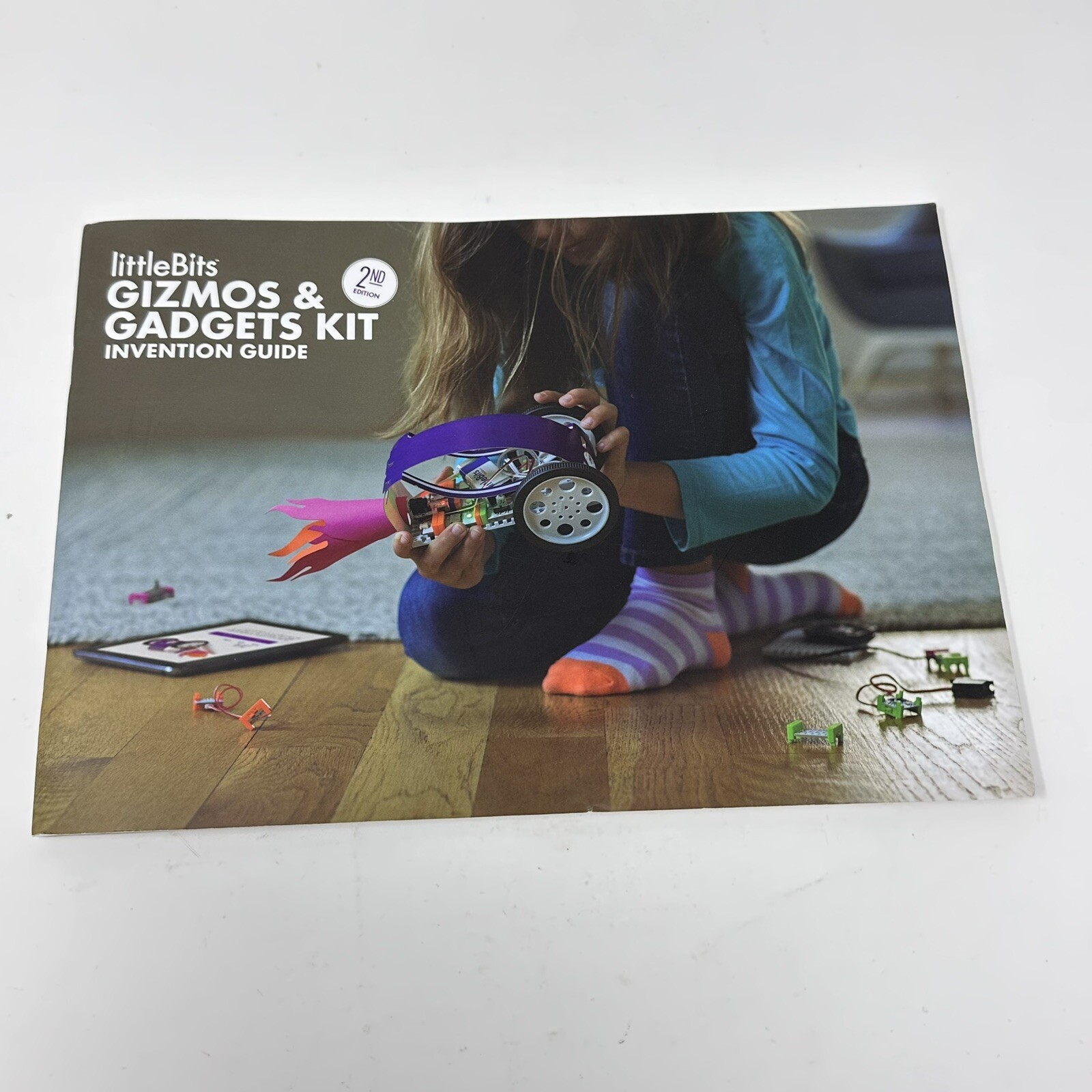 LittleBits Gizmos & Gadgets Kit 2nd Edition Invention Guide Instructions Only