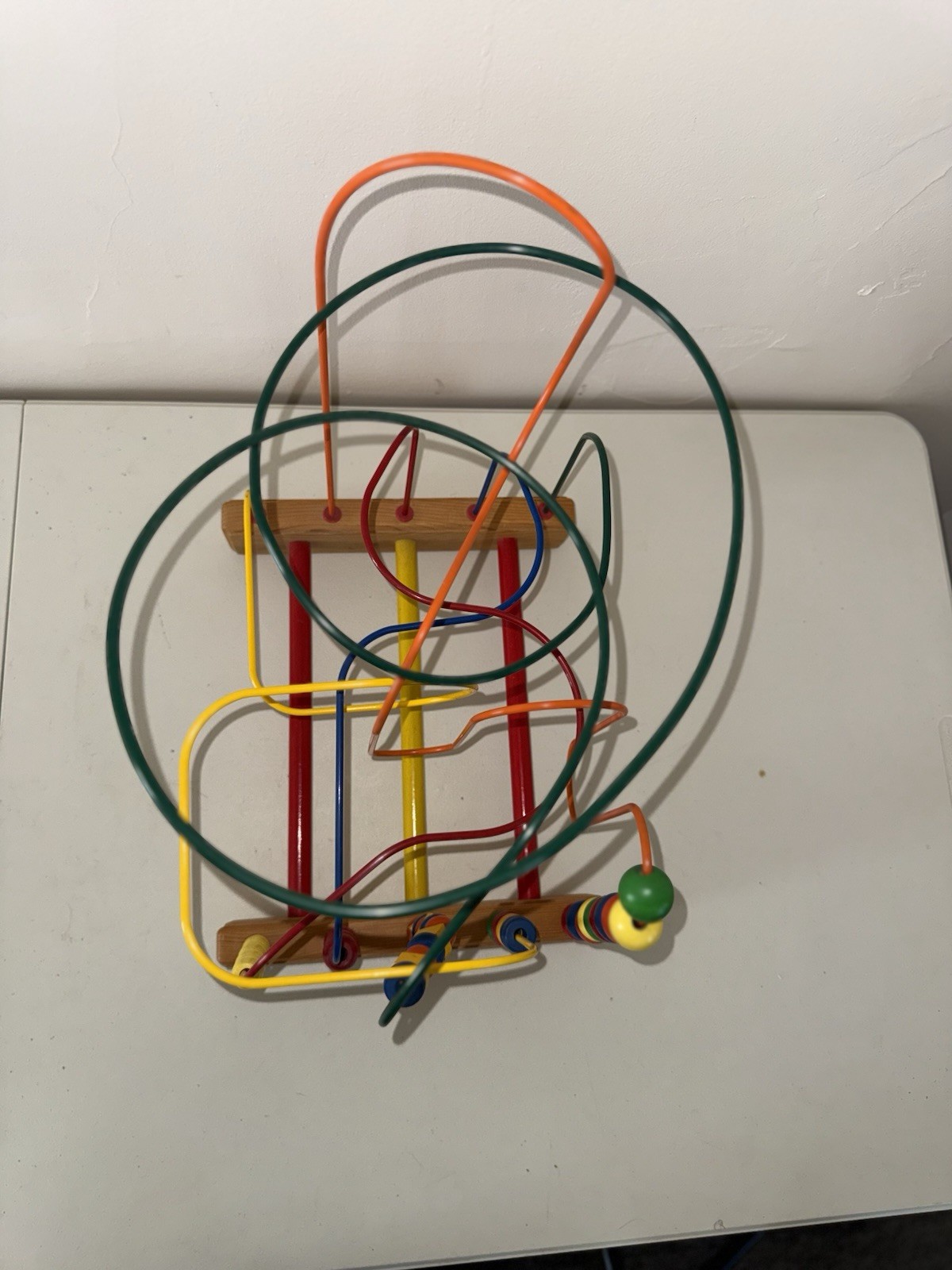 Rollercoaster by Anatex Enterprises Educational Wooden Wire Child Bead Toy