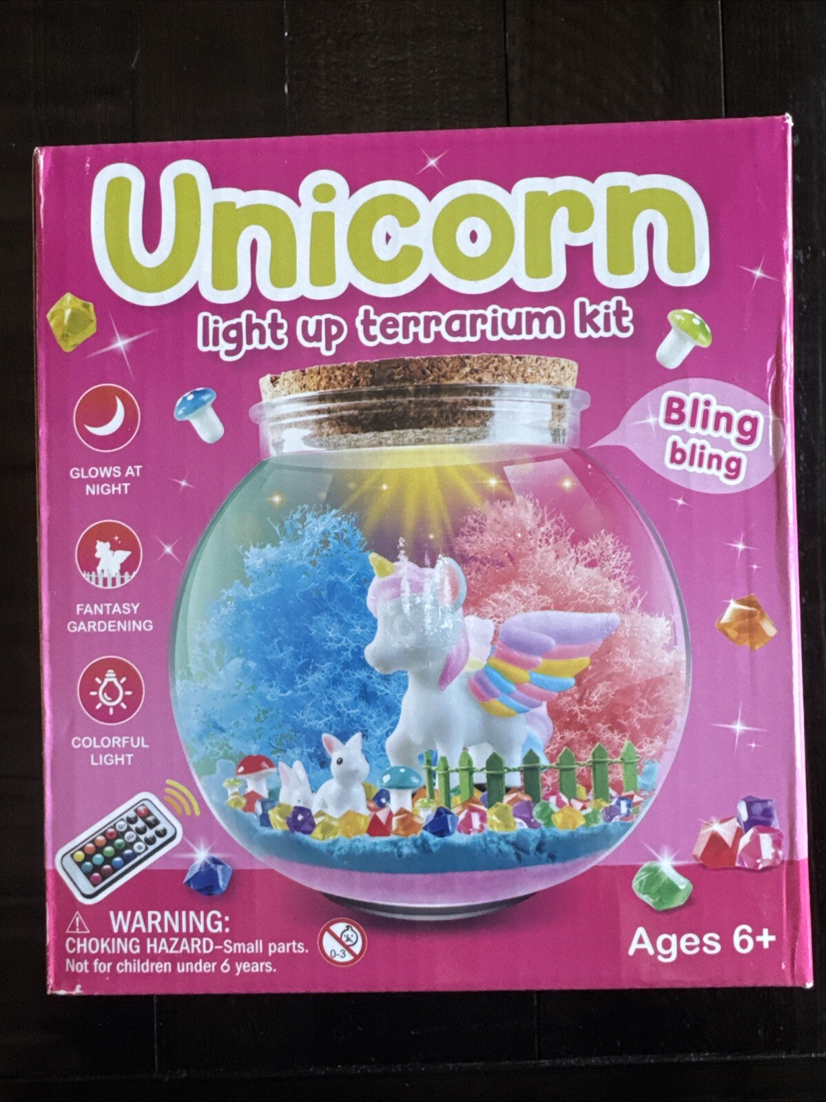 Wow Toys Light-Up Unicorn Terrarium Kit for Kids – Best Unicorn Toys