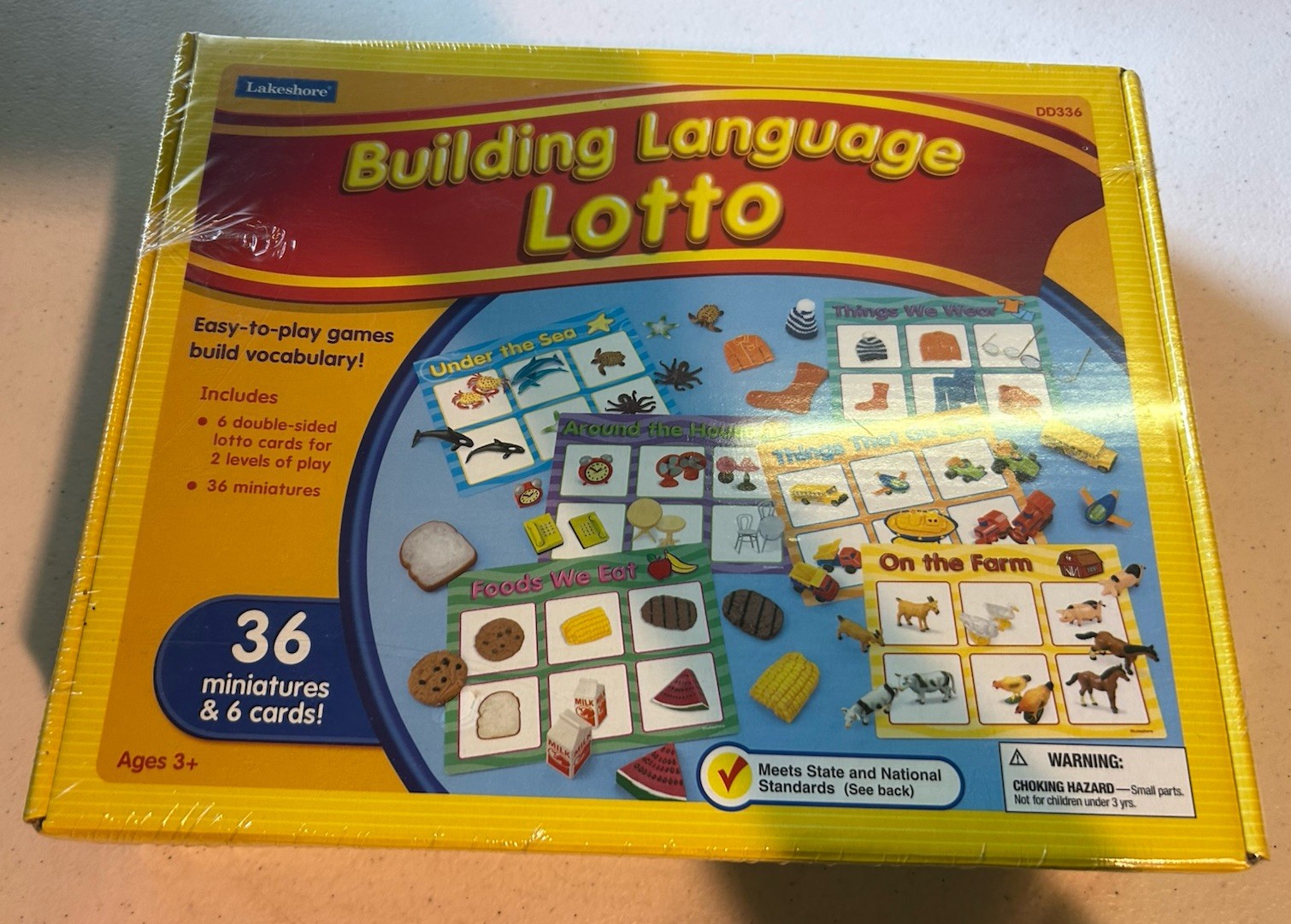Lakeshore Building Language Lotto NEW SEALED Educational Home School Centers