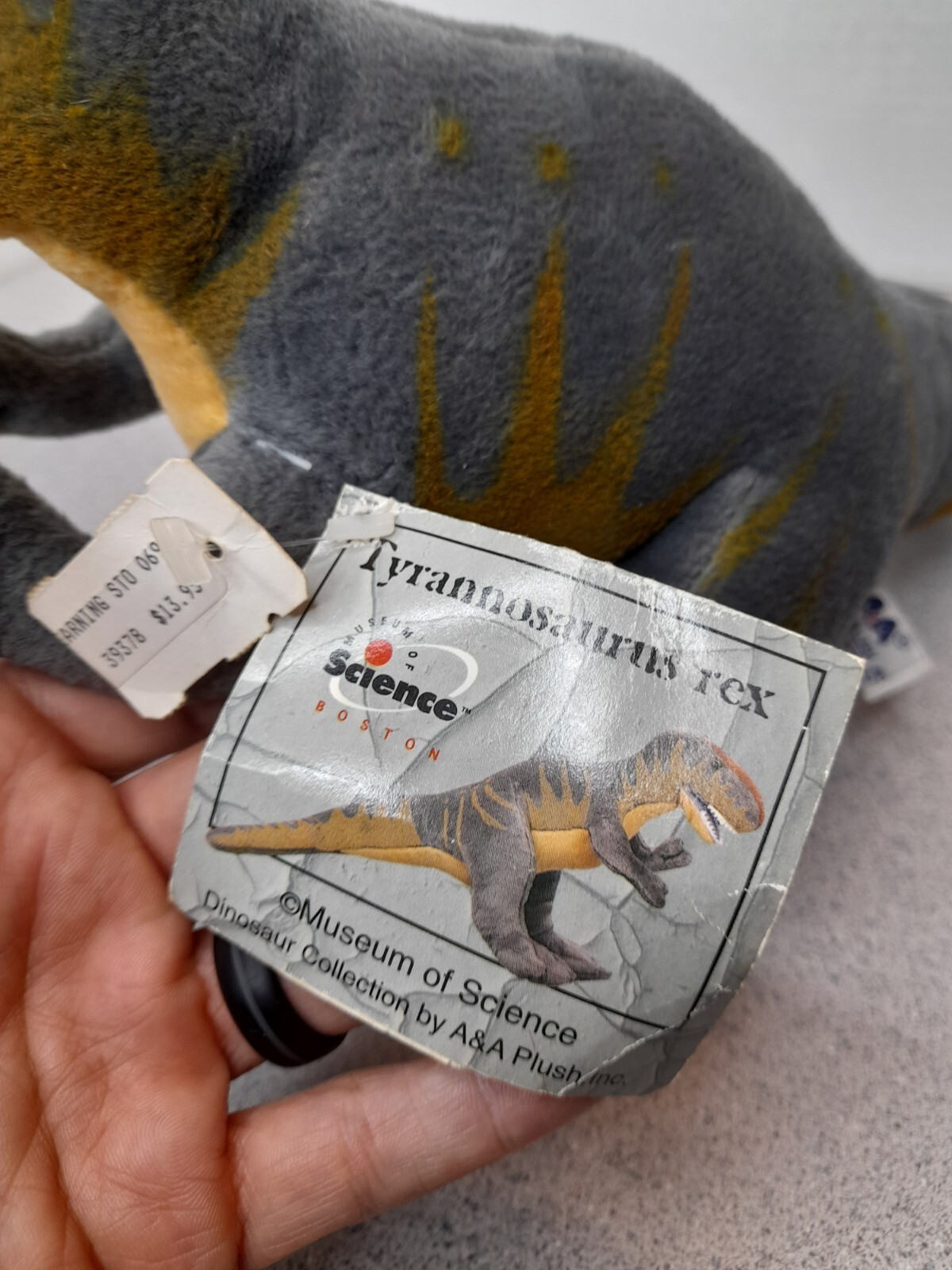 Aurora A&A DinosaursTyrannosaurus Rex T-Rex Boston Museum of Science NWT EUC
