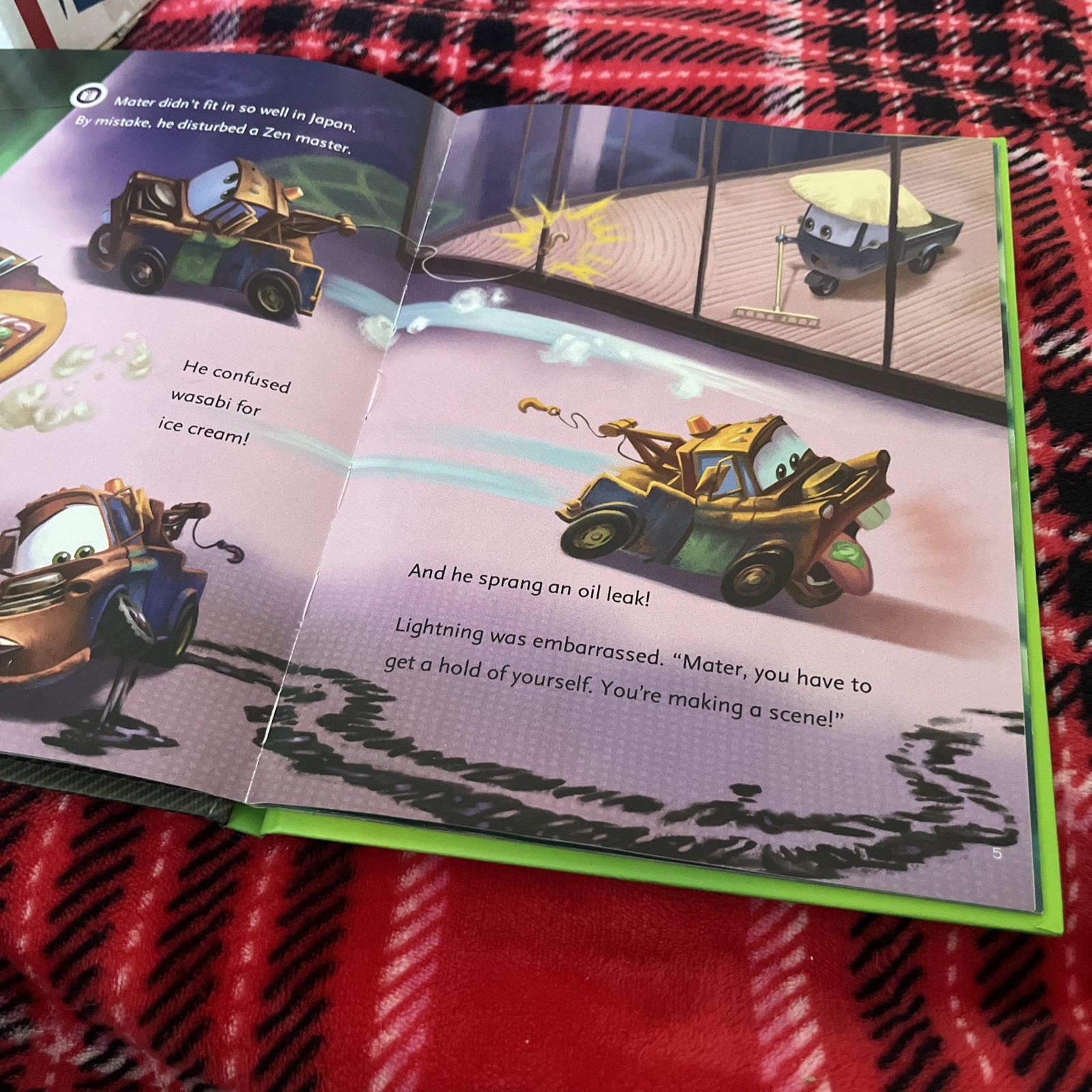 Leapfrog Hardcover Book Disney Pixar Cars 2 Project Undercover Children Kids Tag