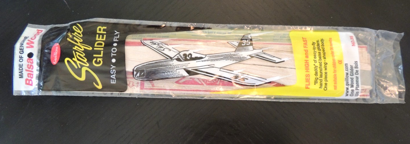 Lot of 10 pc. Guillow’s Starfire Balsa Wood Toy Flying Balsa Gliders GUI-35