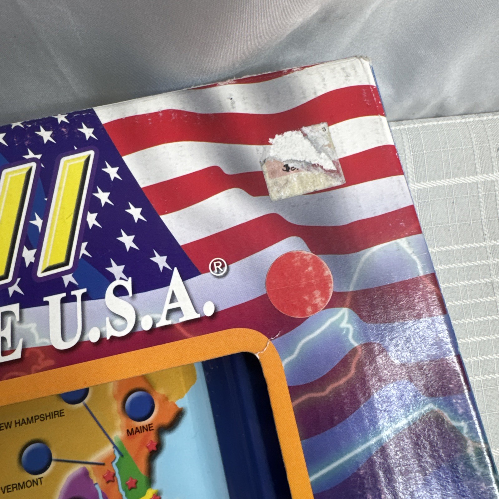 Geo Genius II Interactive USA Map Educational Kids Toy #102 VINTAGE 2000 NEW