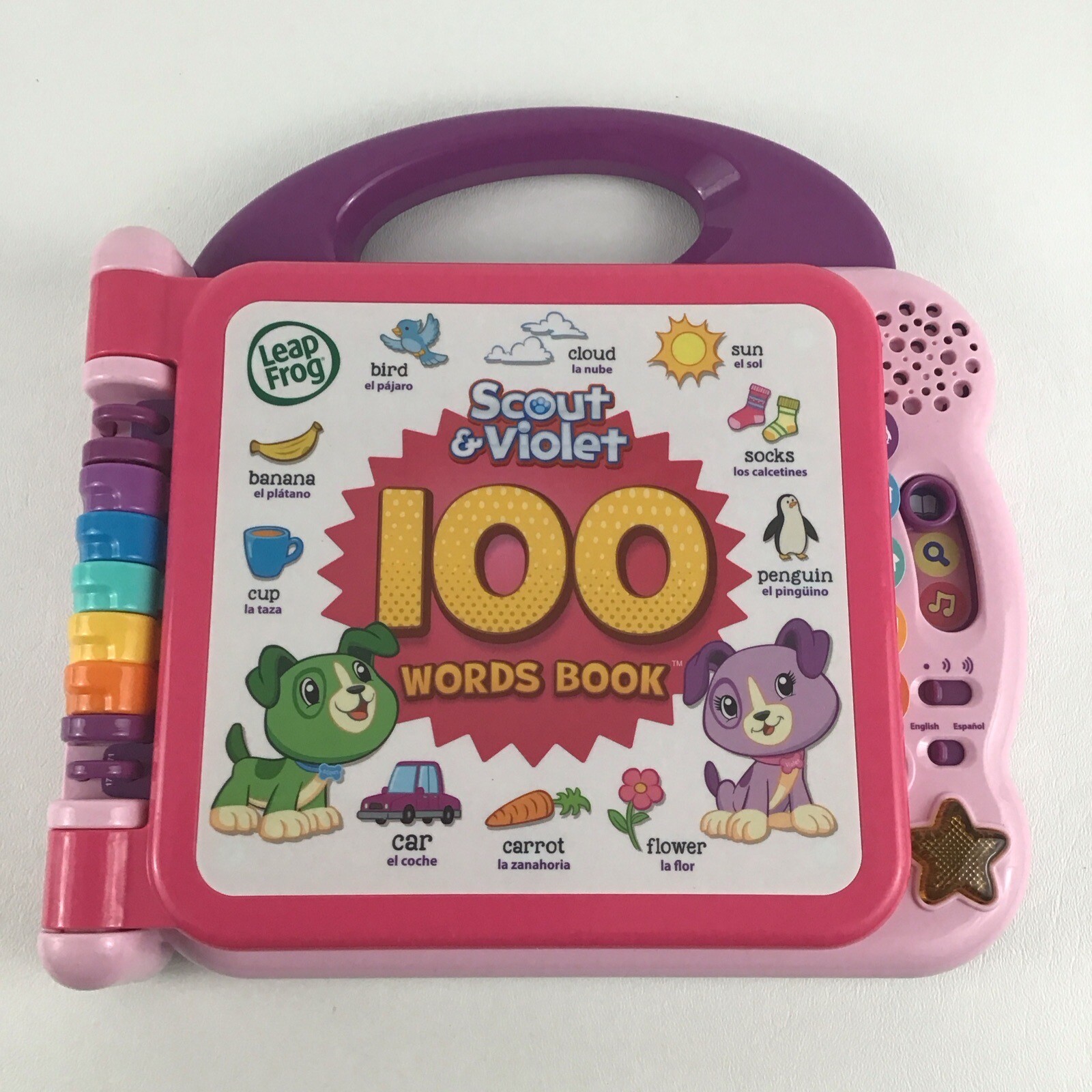 Leap Frog Learning Friends Scout & Violet 100 Words Electronic Book 2018 Toy A2