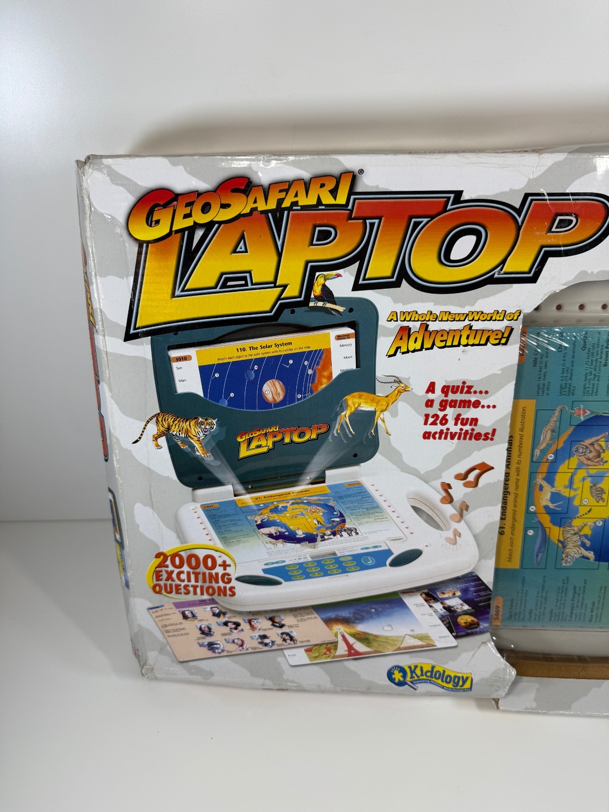 GeoSafari Laptop Know it All Learning System K-8540 Homeschool New Old Stock