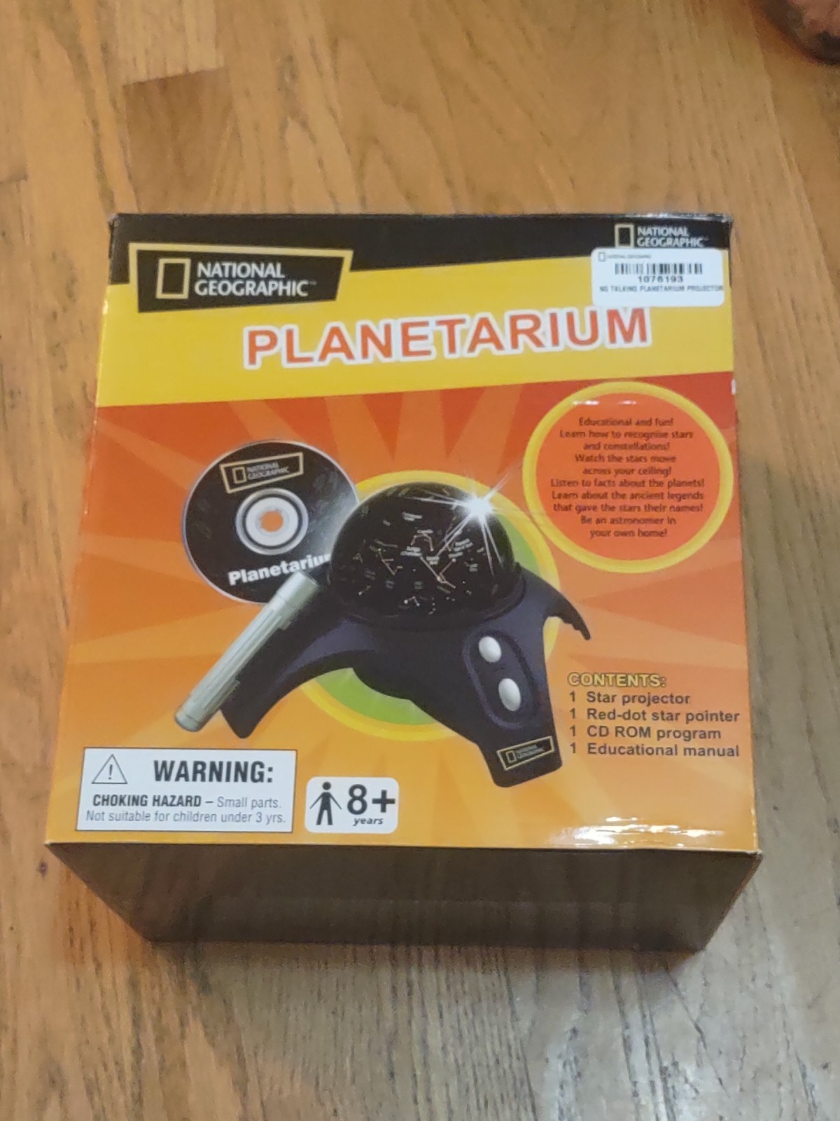 NIB NRFB Sealed 2010 National Geographic Projection Planetarium Star Projector