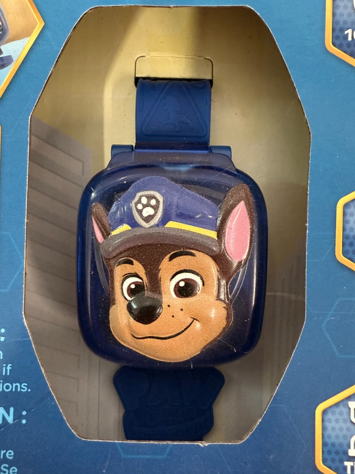 2 Blue Nickelodeon VTech PAW Patrol Movie Chase Teaching/Learning Watches #5255
