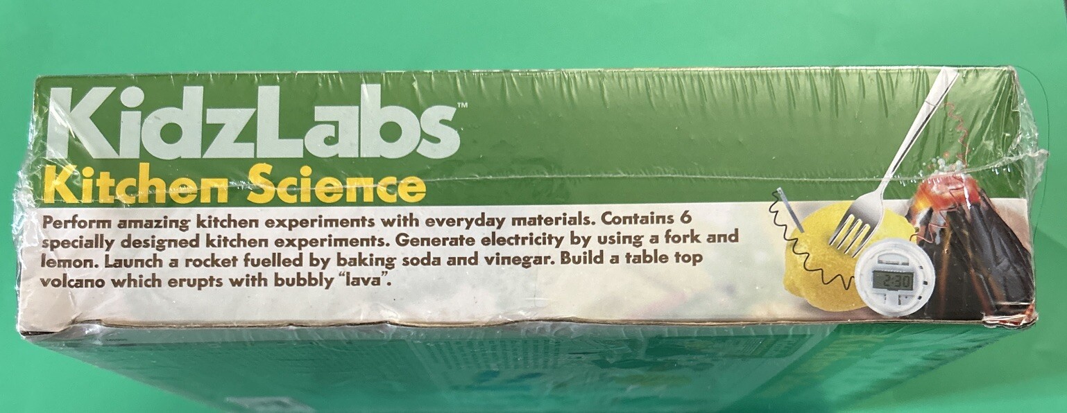 Kidz Labs Science 4M Kitchen Science Set Home School Toy Smith NEW & SEALED
