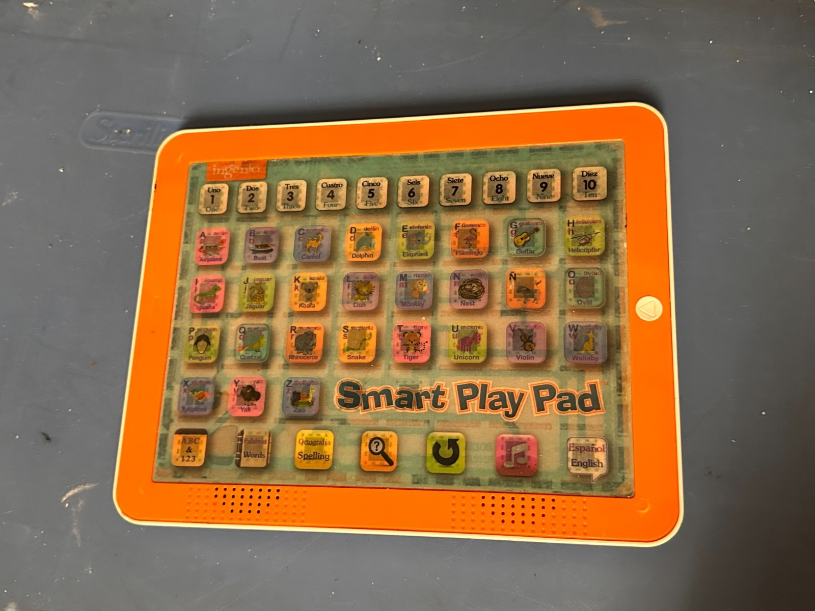 Smart Play Pad Game Electronic Learning Toy for Kids 2-6 Years Old Children