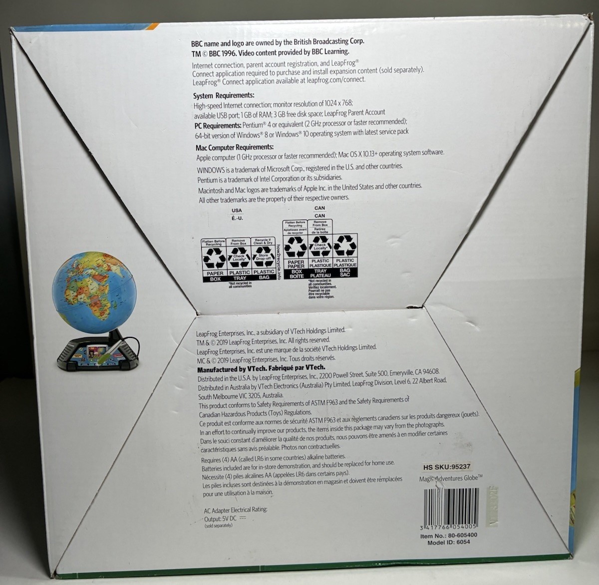 LeapFrog Magic Adventures Globe Educational Toy-BRAND New Educational Toy