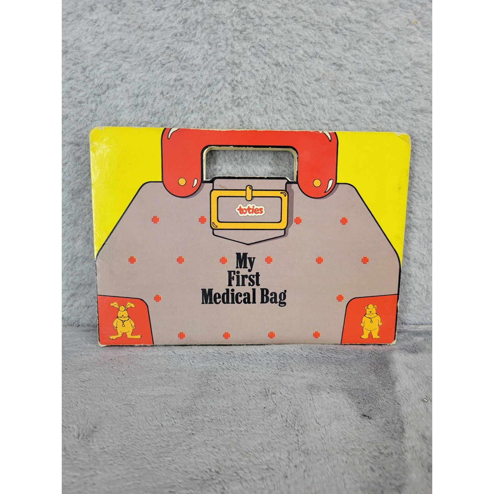 Toties My First Medical Bag Childrens Board Book Toddler Play Doctor Kit