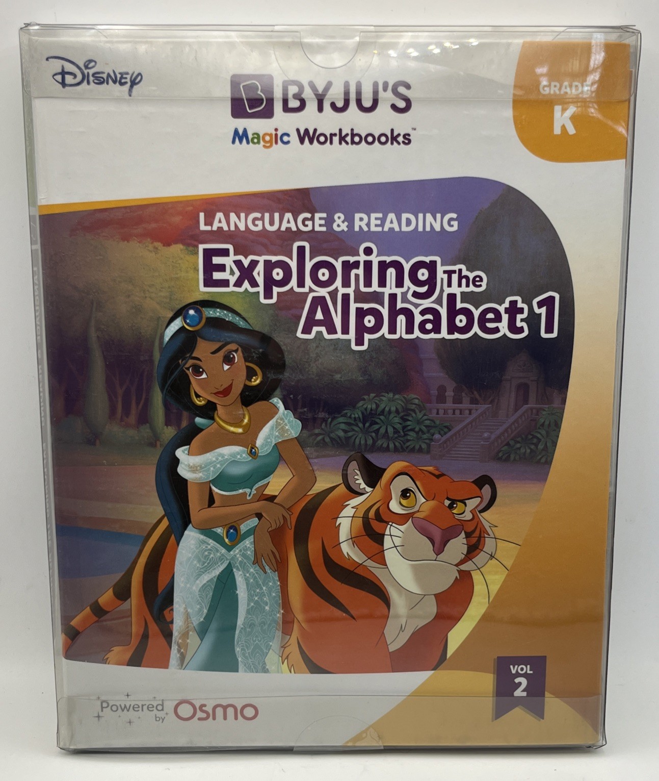 BYJU’S Disney Princess Magic Workbooks Alphabet Vol 2 Ages 4-7 Osmo Powered
