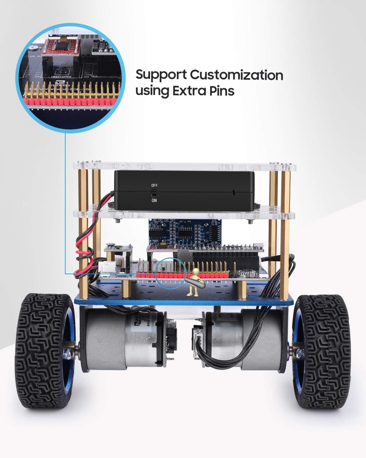 ELEGOO Tumbller Arduino Robot Self Balancing Kit