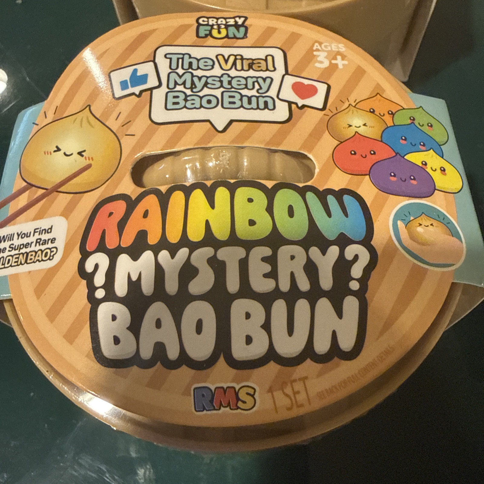 Authentic RMS -Crazy Fun Rainbow Mystery Bao Bun-Sealed-VIRAL