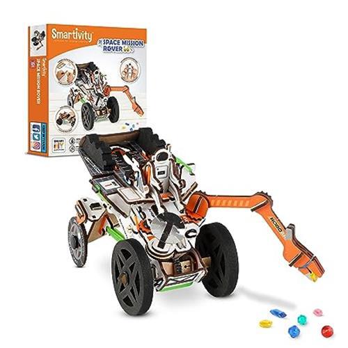 Smartivity Moon Mission Rover STEM Educational DIY Fun Toys, for 6 to 14 Kids