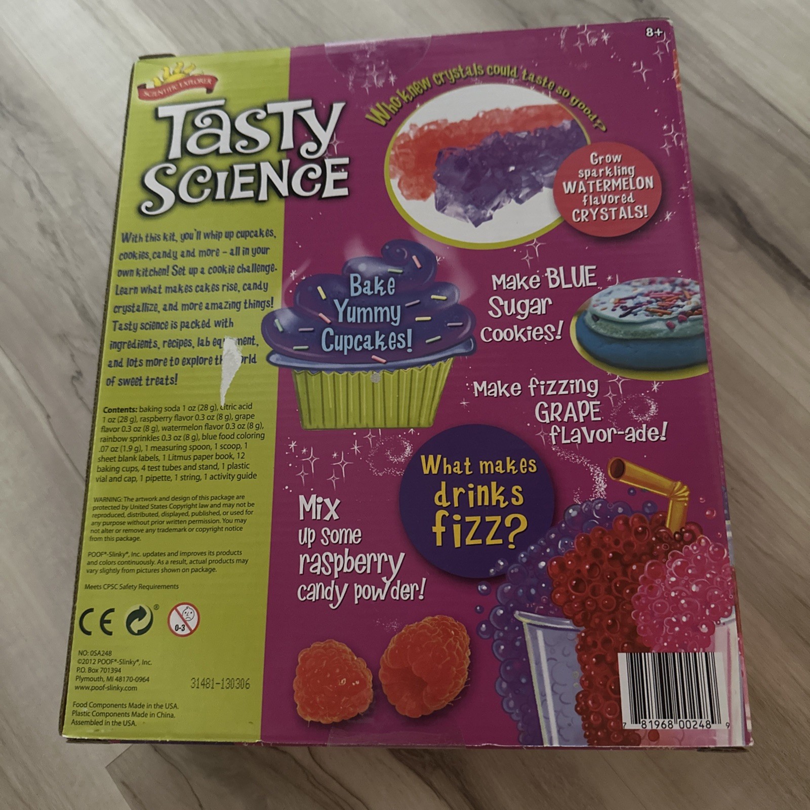 Science Learning POOF-Slinky Scientific Explorer, Tasty Science Kit Educational