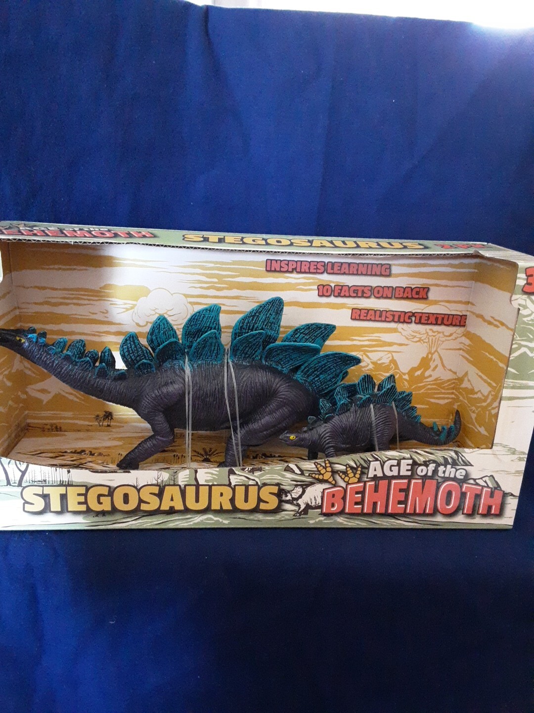 Playtek Toys Age Of The Behemoth «Stegosaurus» NEW 2 Pk