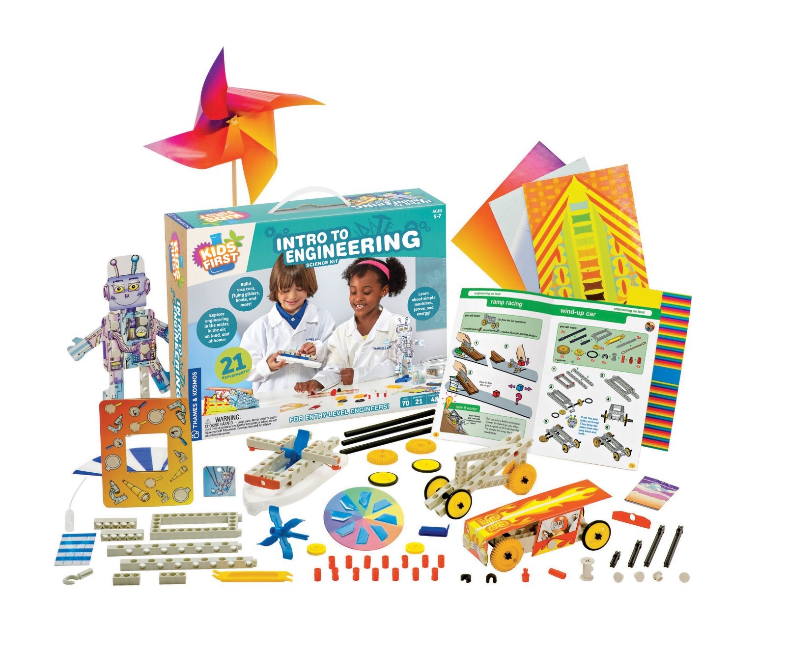 Intro to Engineering Science Kit Kids First Thames & Kosmos New in Box