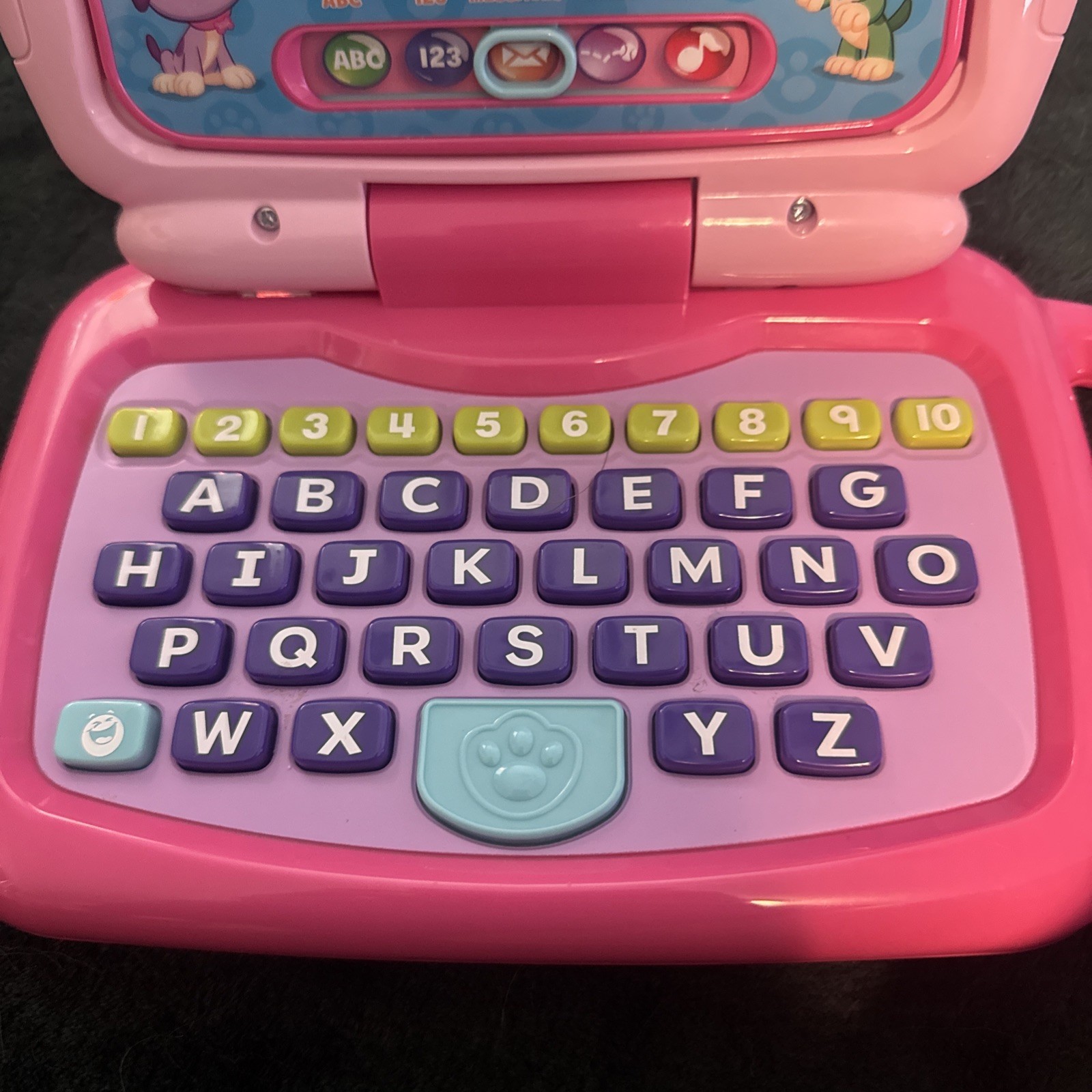 LeapFrog 2 In 1 My Own Leaptop Touch Laptop Tablet Computer For Kids Pink Tested