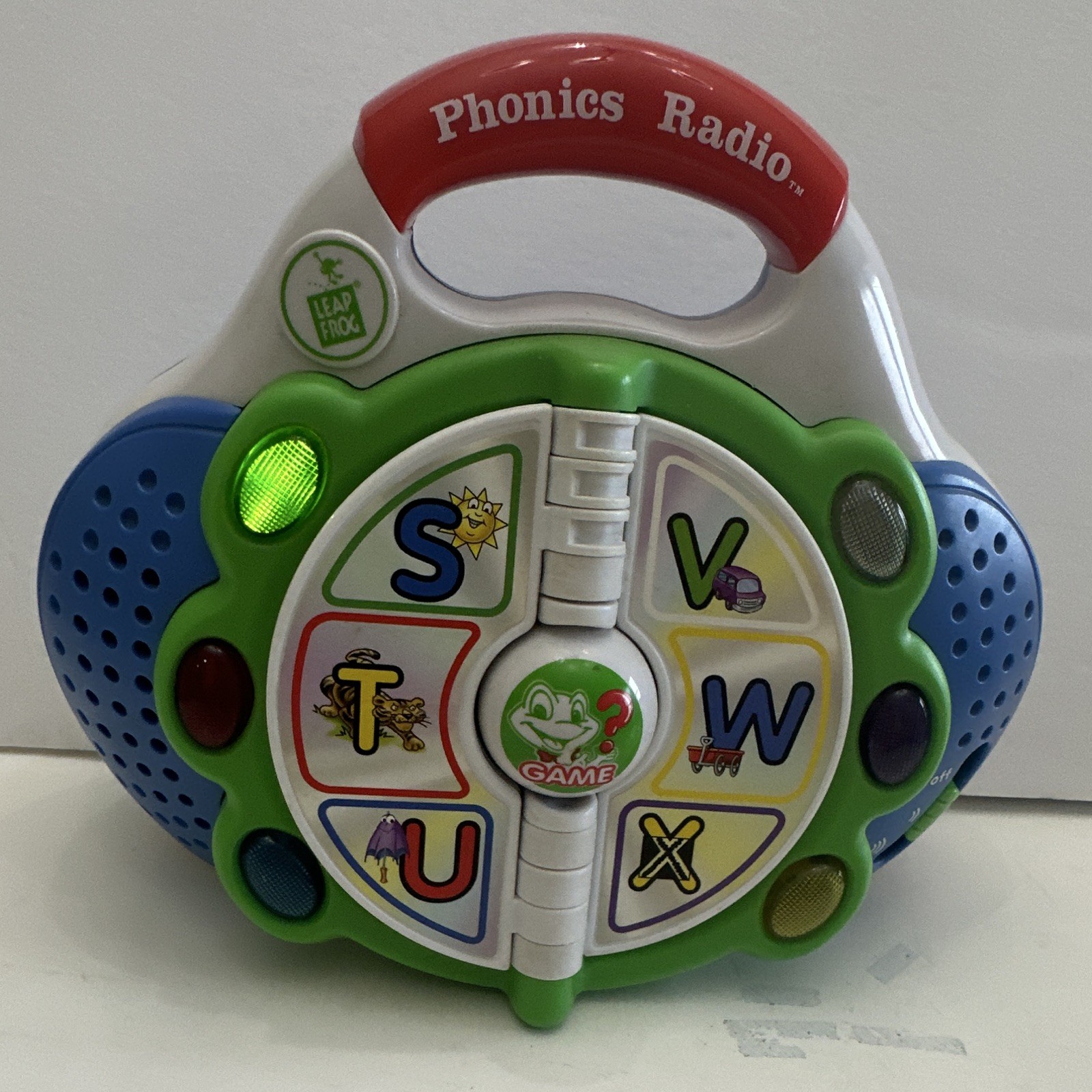 LeapFrog Phonics Radio Electronic Learning System Vintage 2002 MPN 21001