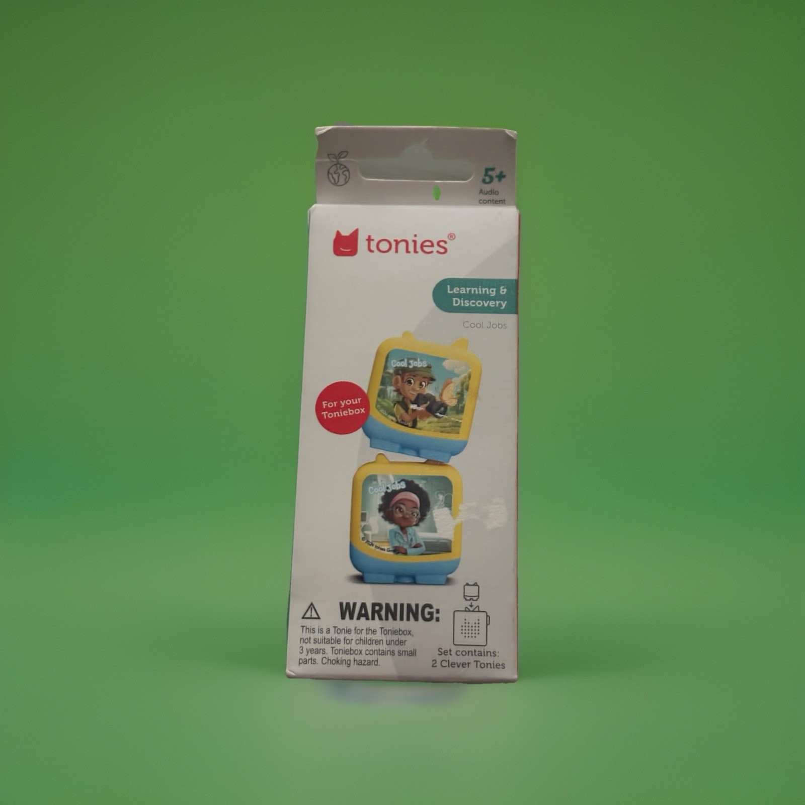 Tonies Set Of 2 Clever Tonies, Learning & Discovery Cool Jobs For Toniebox