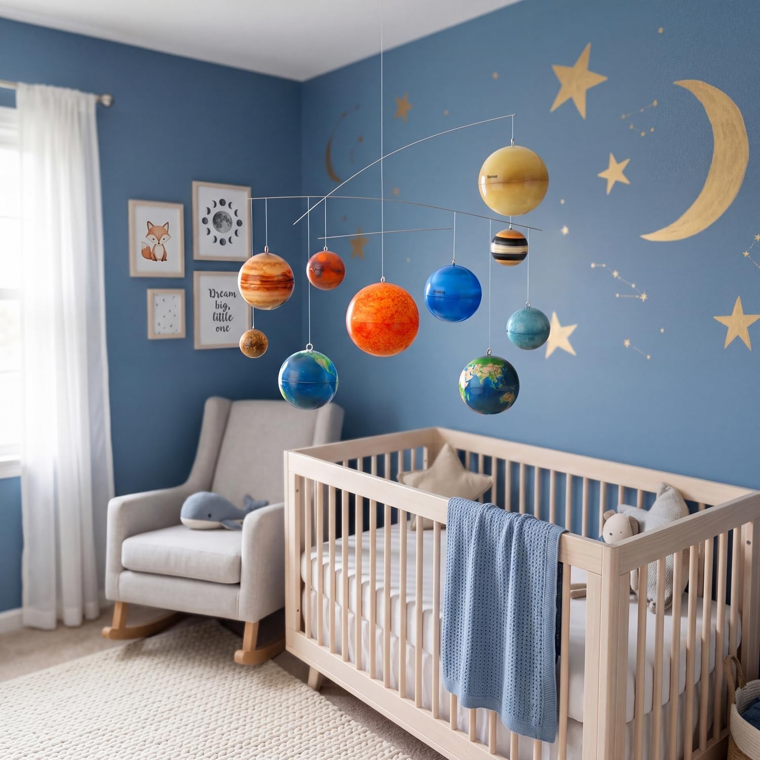 Hollowfly 3D Solar System Mobile Hanging Planets Solar System Decor Education…