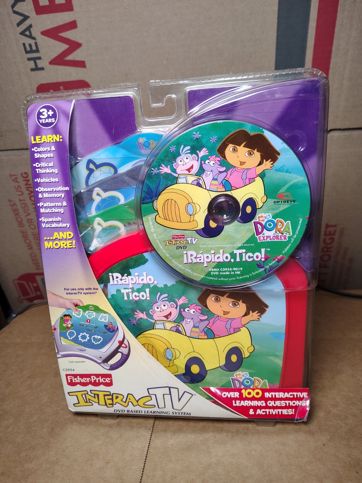Fisher Price InteracTV DORA THE EXPLORER Rapido Tico! – C3954, BRAND NEW