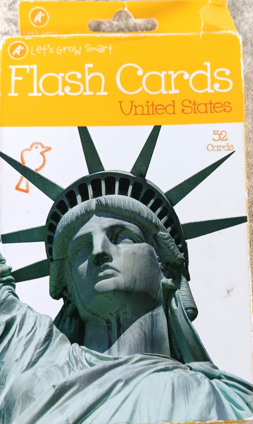 Let’s Grow Smart United States 52 Flash Cards by Bendon Publishing