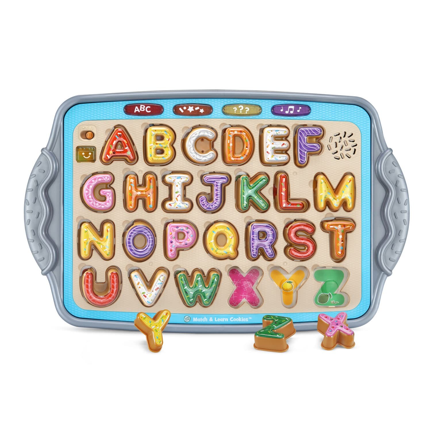 Match and Learn Cookies Letter Shaped Toys for Preschool Ages 2 Cooking Fun
